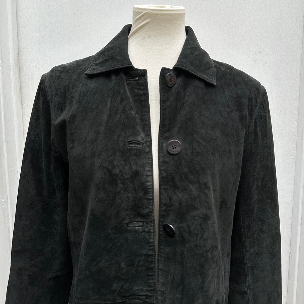 Bernardo vintage genuine leather coat / jacket